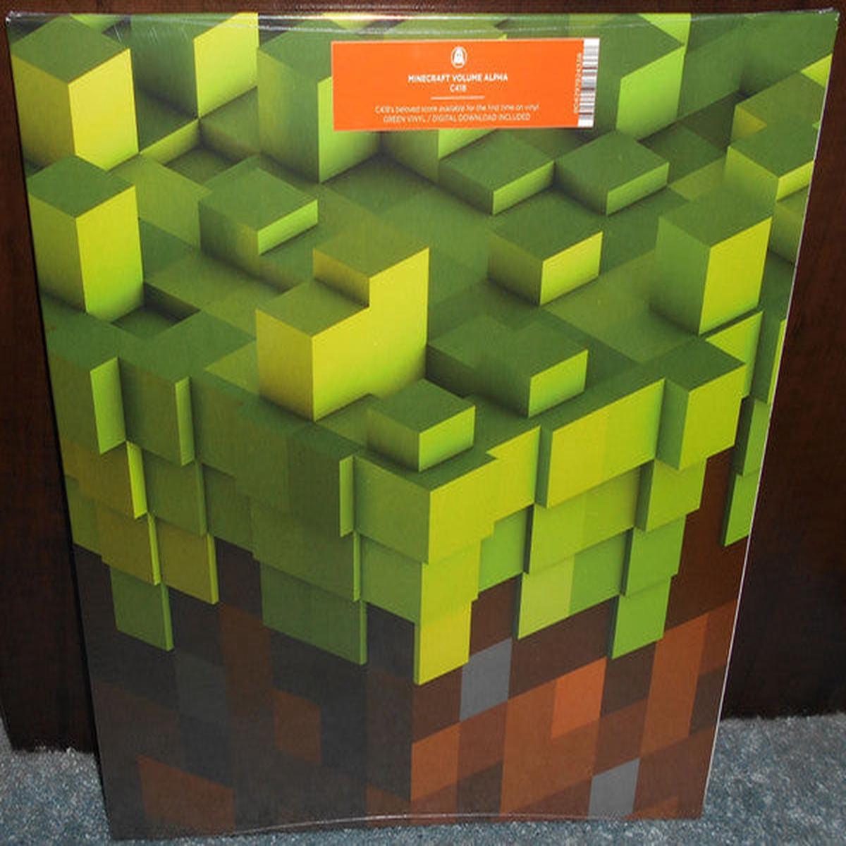 MINECRAFT C418 8211 MINECRAFT VOLUME ALPHA (GREEN VINYL) 8211 LP