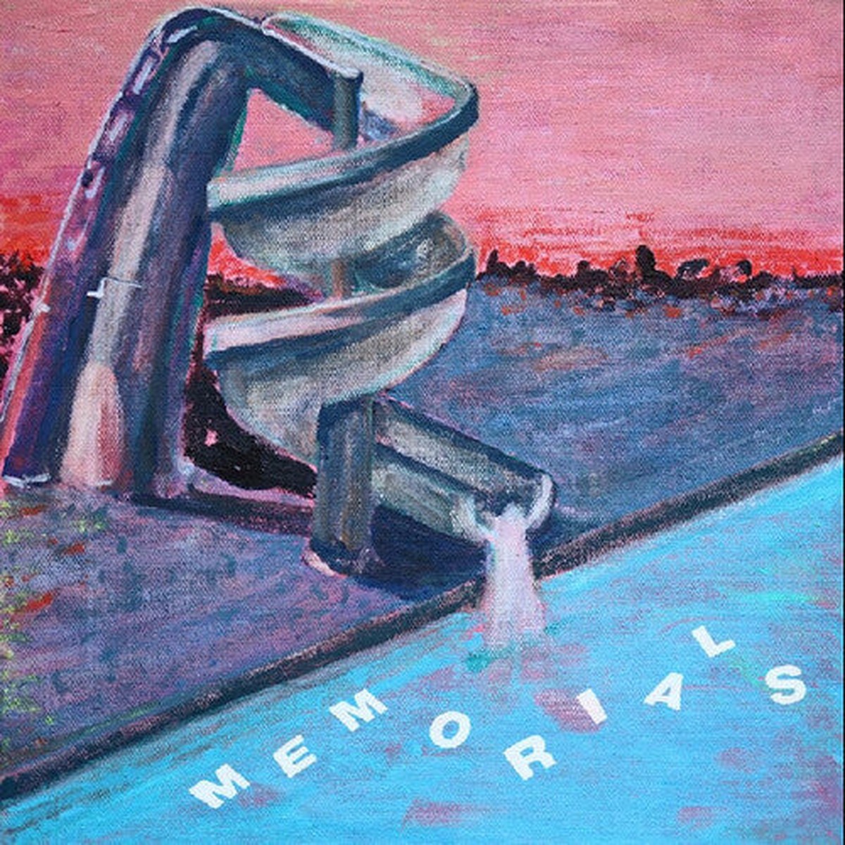 The Memorials: Memorial Waterslides (BLUE VINYL) - VINYL LP