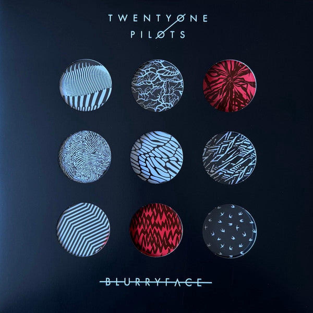 TWENTY ONE PILOTS 8211 BLURRYFACE BURGUNDY SPLATTER 2LP 8211 LP