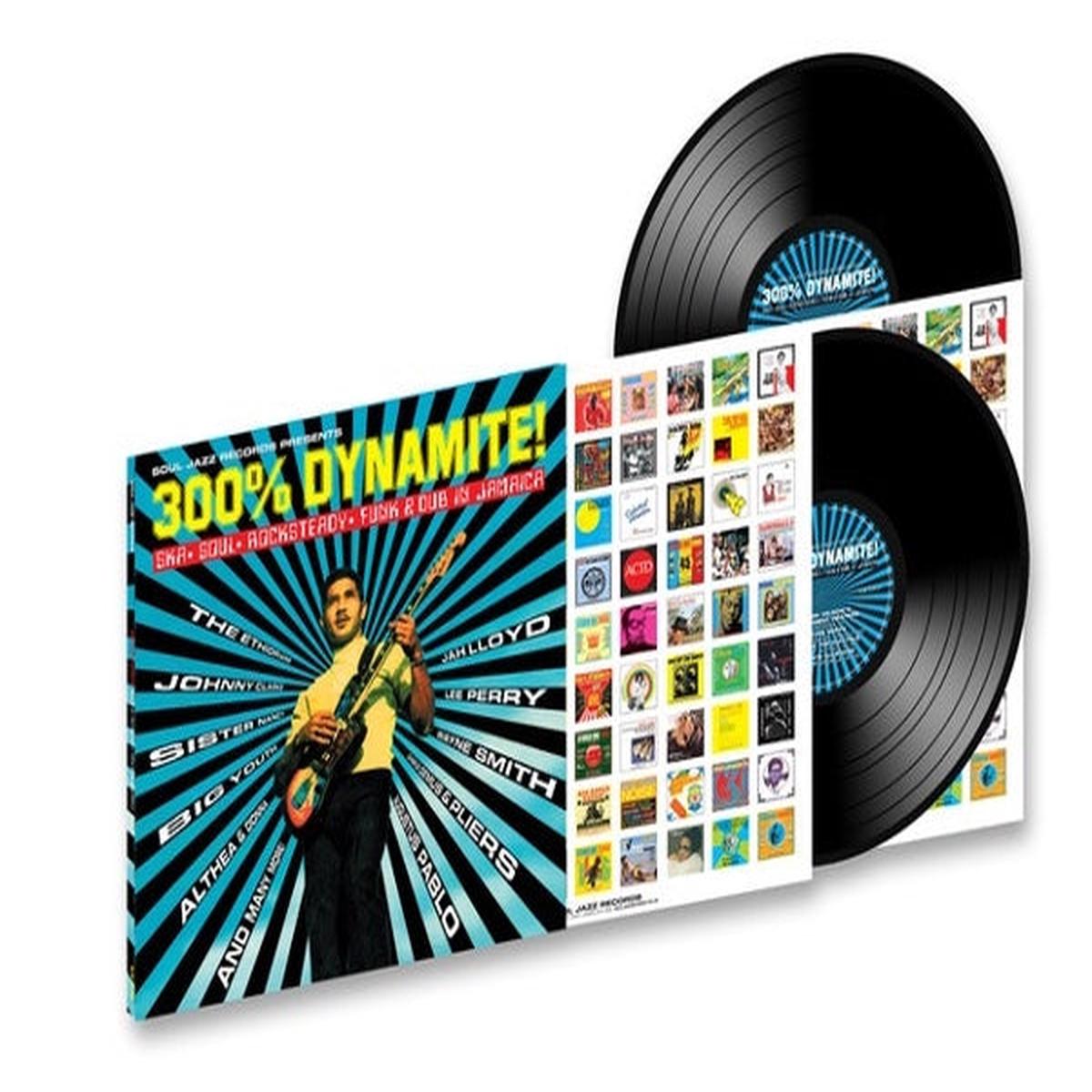 V/A - 300% Dynamite! Ska, Soul, Rocksteady, Funk & Dub In Jamaica (2 LPs)