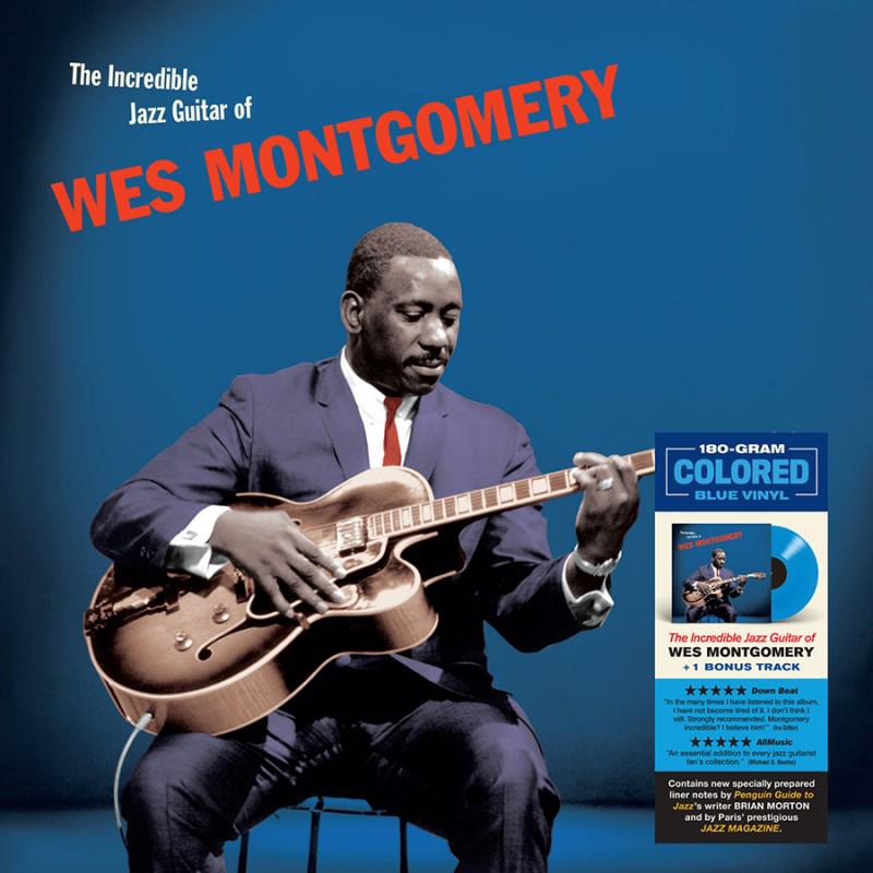 Wes Montgomery - The Incredible Jazz Guitar + 1 Bonus Track (limited Blue Colored Vinyl) (LP)