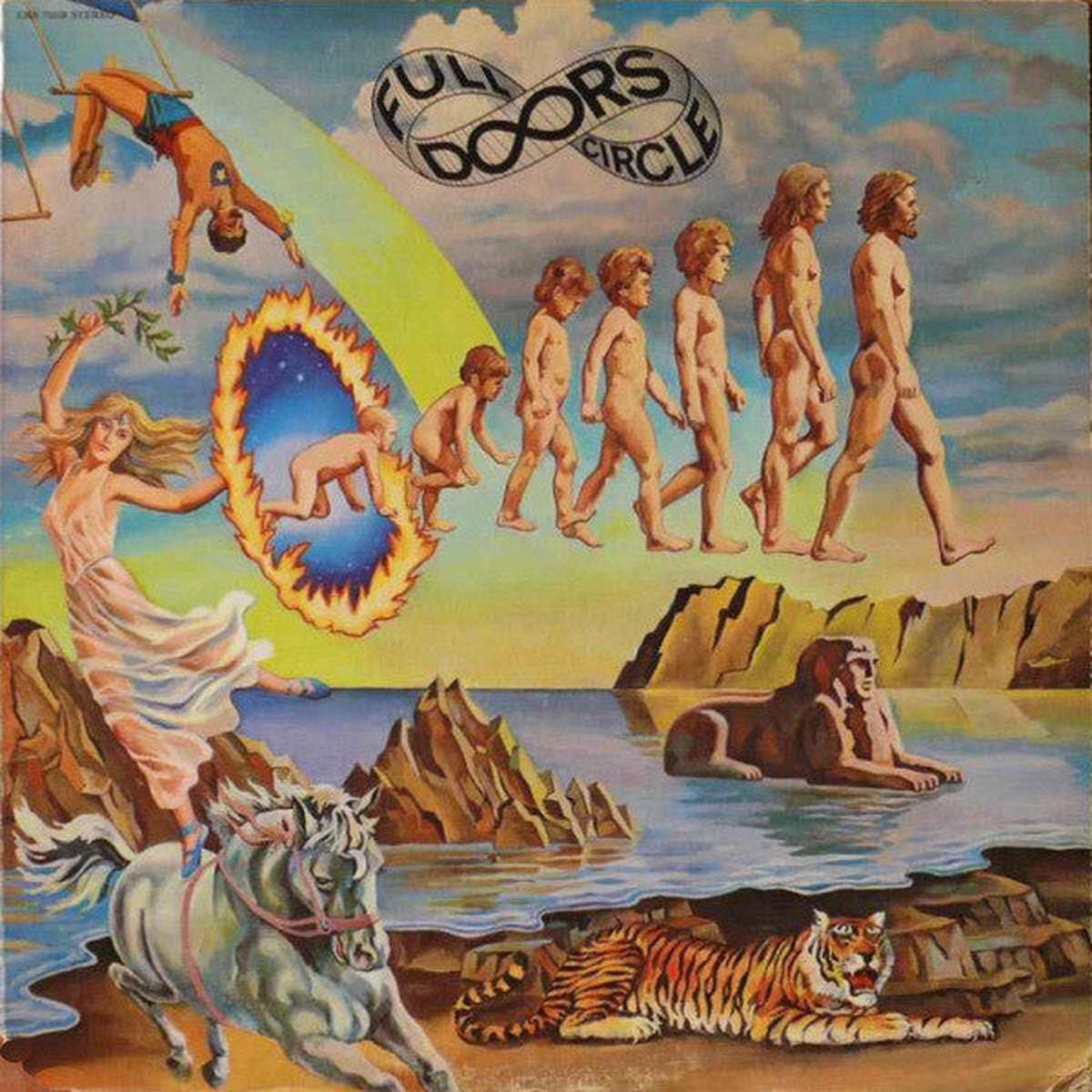 Doors , The Full Circle -1972 Classic Rock (vinyl) excellent vinyl !