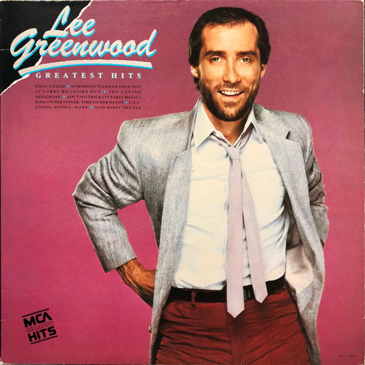 Lee Greenwood Greatest Hits 1985 Country (vinyl lp)