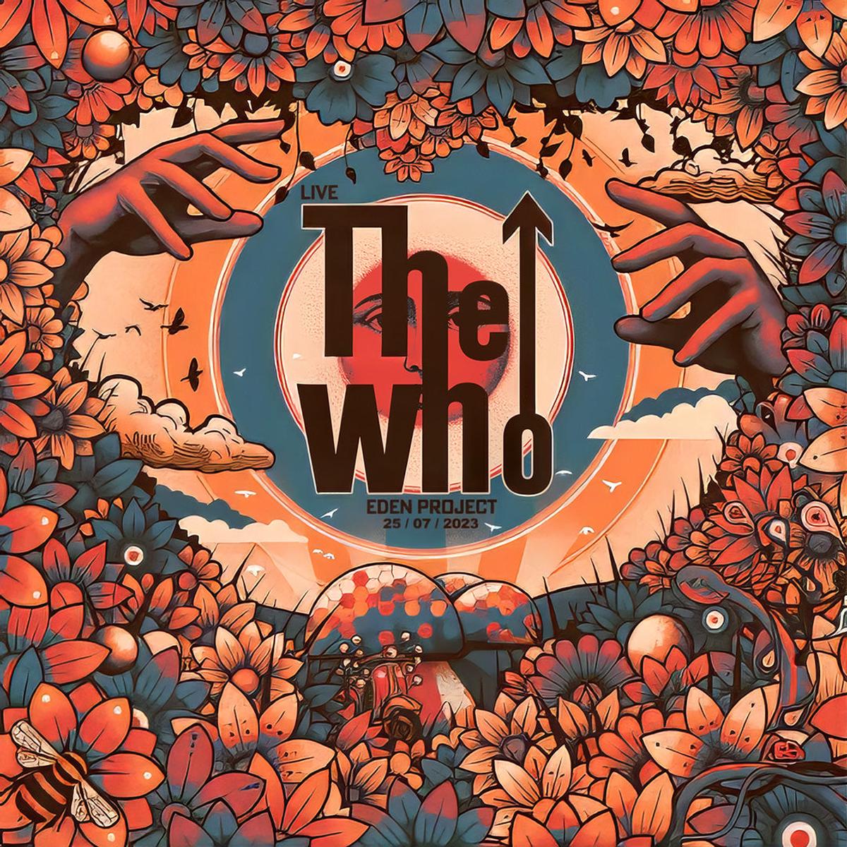 WHO - LIVE AT EDEN PROJECT 25/07/2023 : BLACK - LP