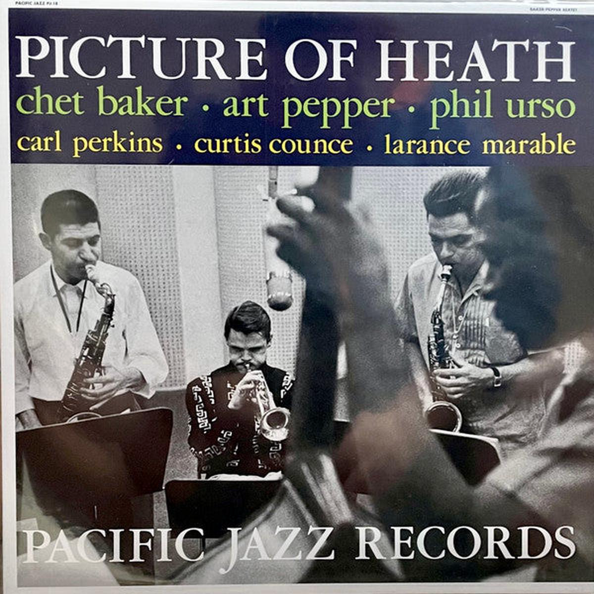 BAKER CHET ART PEPPER 8211 PICTURE OF HEATH BLUE NOTE TONE POET 8211 LP