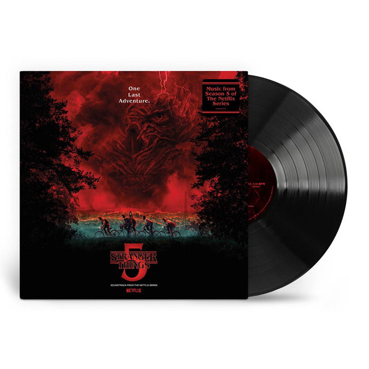 STRANGER THINGS SEASON FIVE 8211 SOUNDTRACK SONGS (BLACK VINYL) 8211 LP