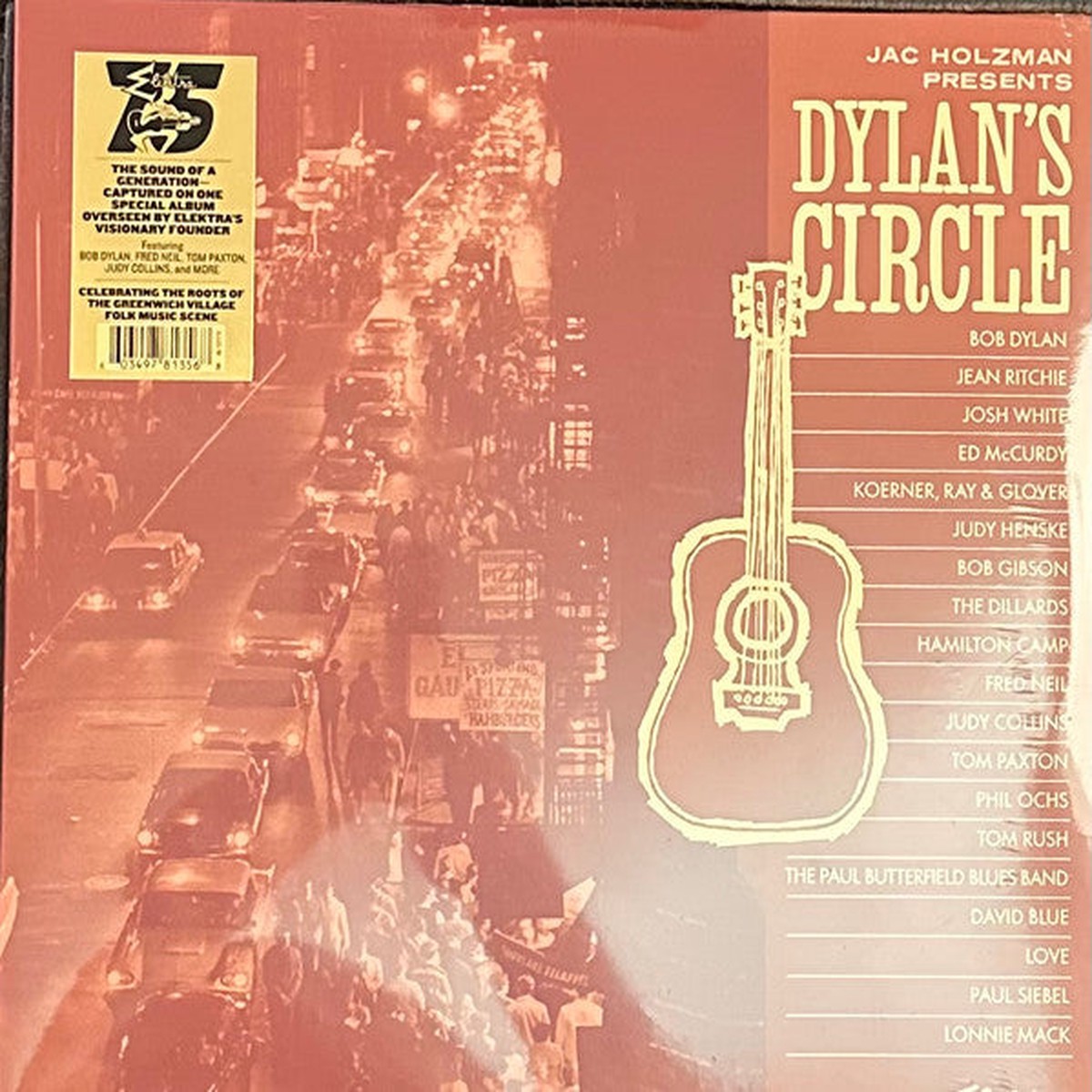 VARIOUS - JAC HOLZMAN PRESENTS : DYLAN'S CIRCLE - LP