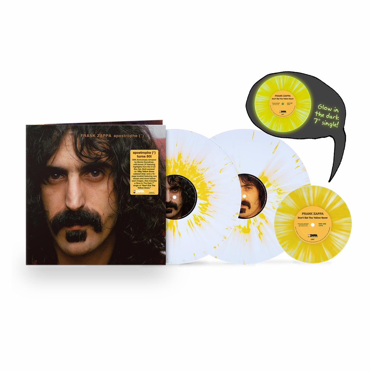 Apostrophe (') - 50th Anniversary Edition: White Splatter Vinyl 2LP