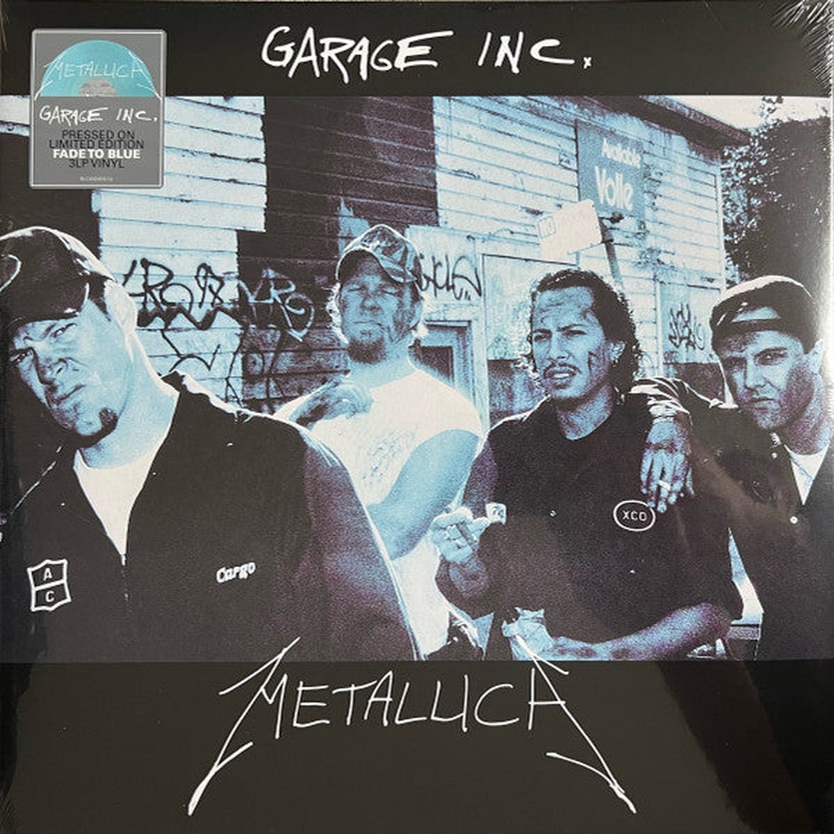 METALLICA - GARAGE INC : FADE TO BLUE 3LP SET (2024) - LP