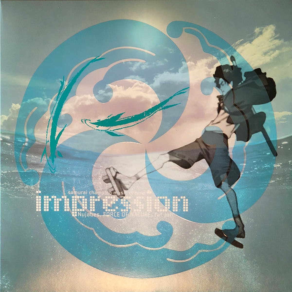NUJABES / FORCE OF NATURE - SAMURAI CHAMPLOO MUSIC RECORD IMPRESSION - LP