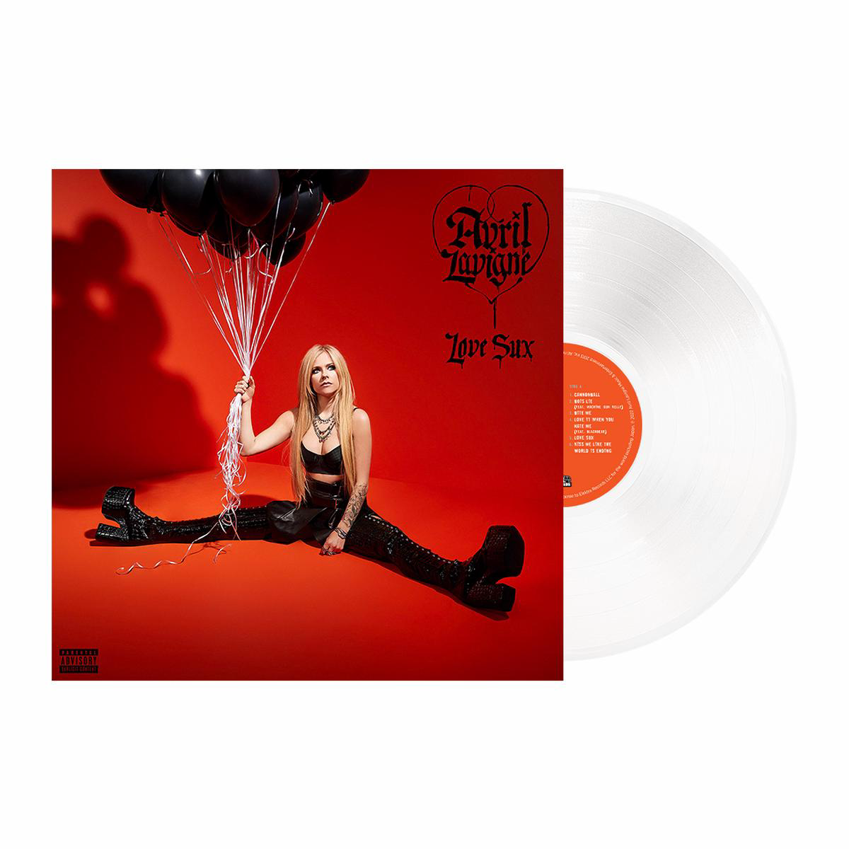 Love Sux Limited Edition Clear Vinyl LP