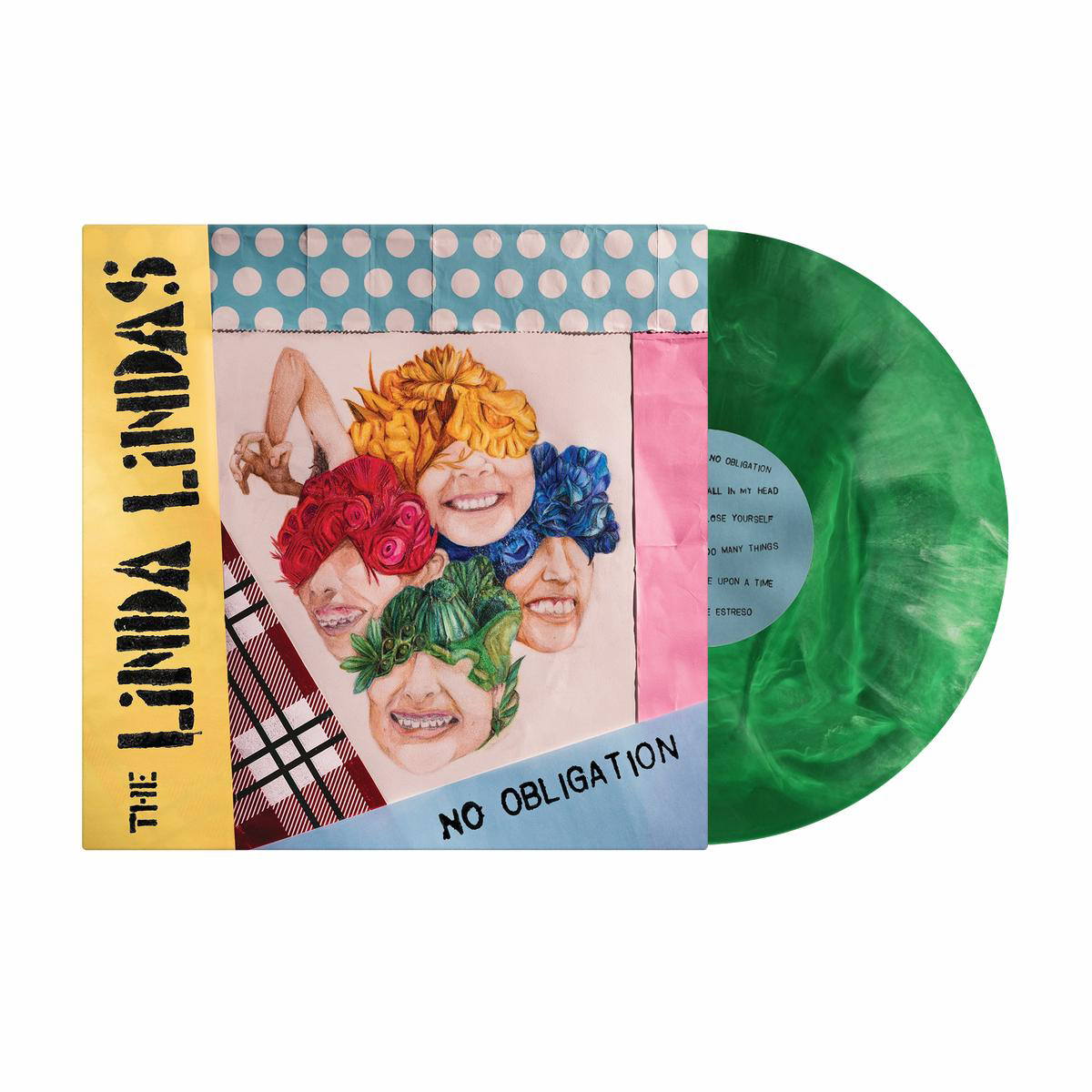 No Obligation Galaxy GreenWhite Vinyl LP