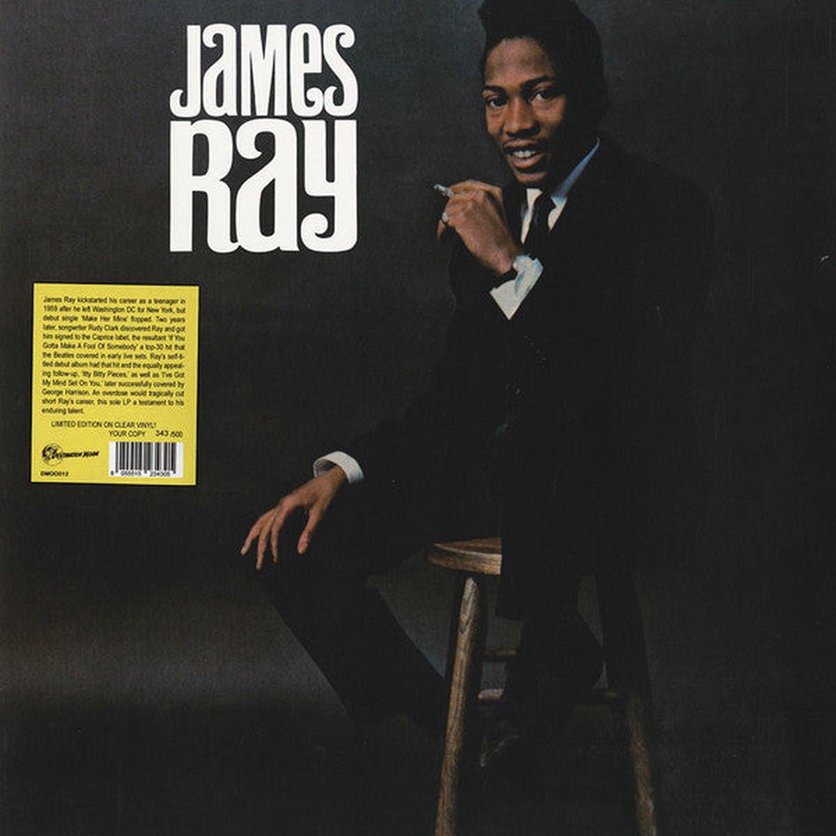 RAY, JAMES - JAMES RAY : CLEAR VINYL - LP