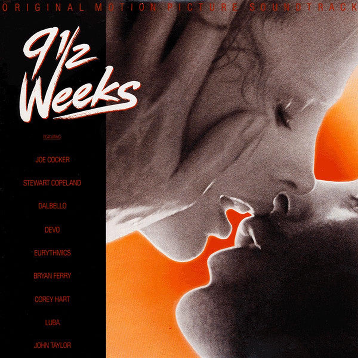 9 Weeks - Original Motion Picture Soundtrack - 1986- Electronic, Rock, Stage & Screen Style:Soundtrack, Pop Rock, Soft Rock, Downtempo, Synth-pop ( Near Mint Vinyl )