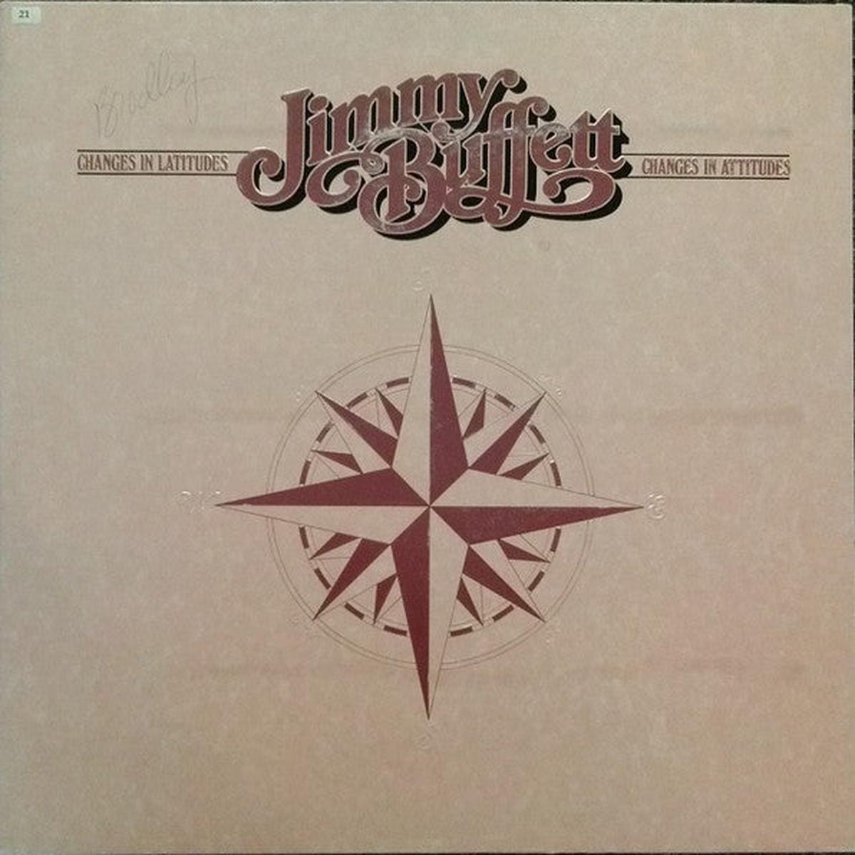 Jimmy Buffett  Changes In Latitudes -1977- Classic Rock (Vinyl) Near Mint