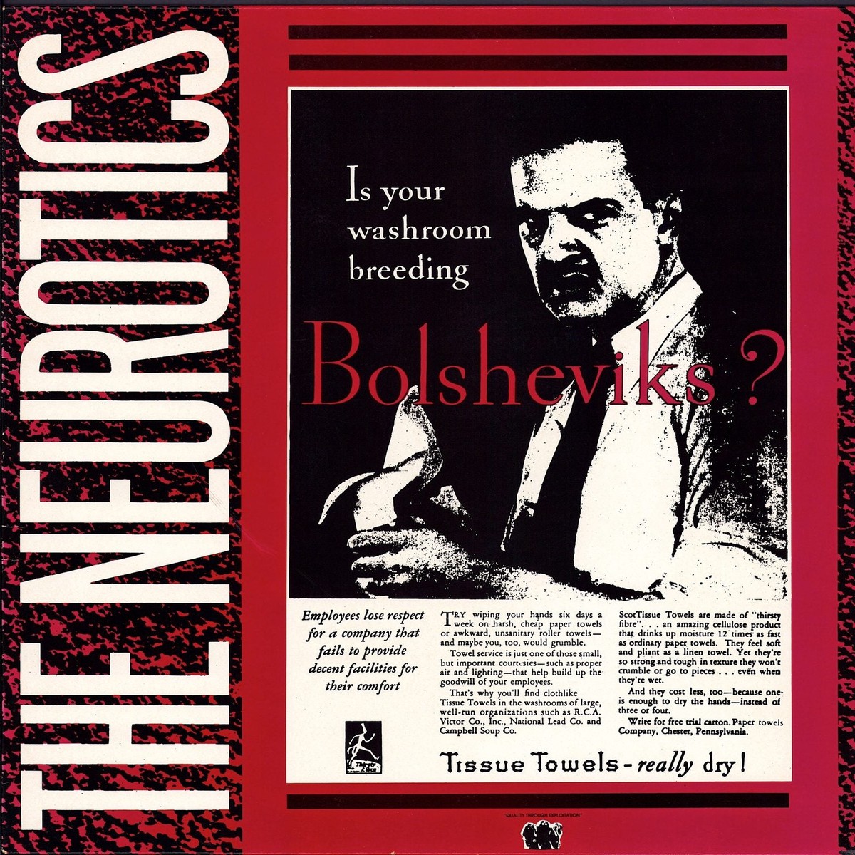 The Neurotics Is Your Washroom Breeding Bolsheviks? (Vinyl LP | UK Original | 1988)