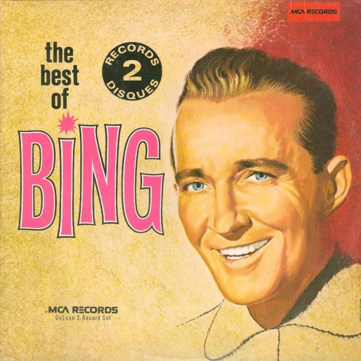 Bing Crosby The Best Of Bing 1977 Big Band (vinyl lp)