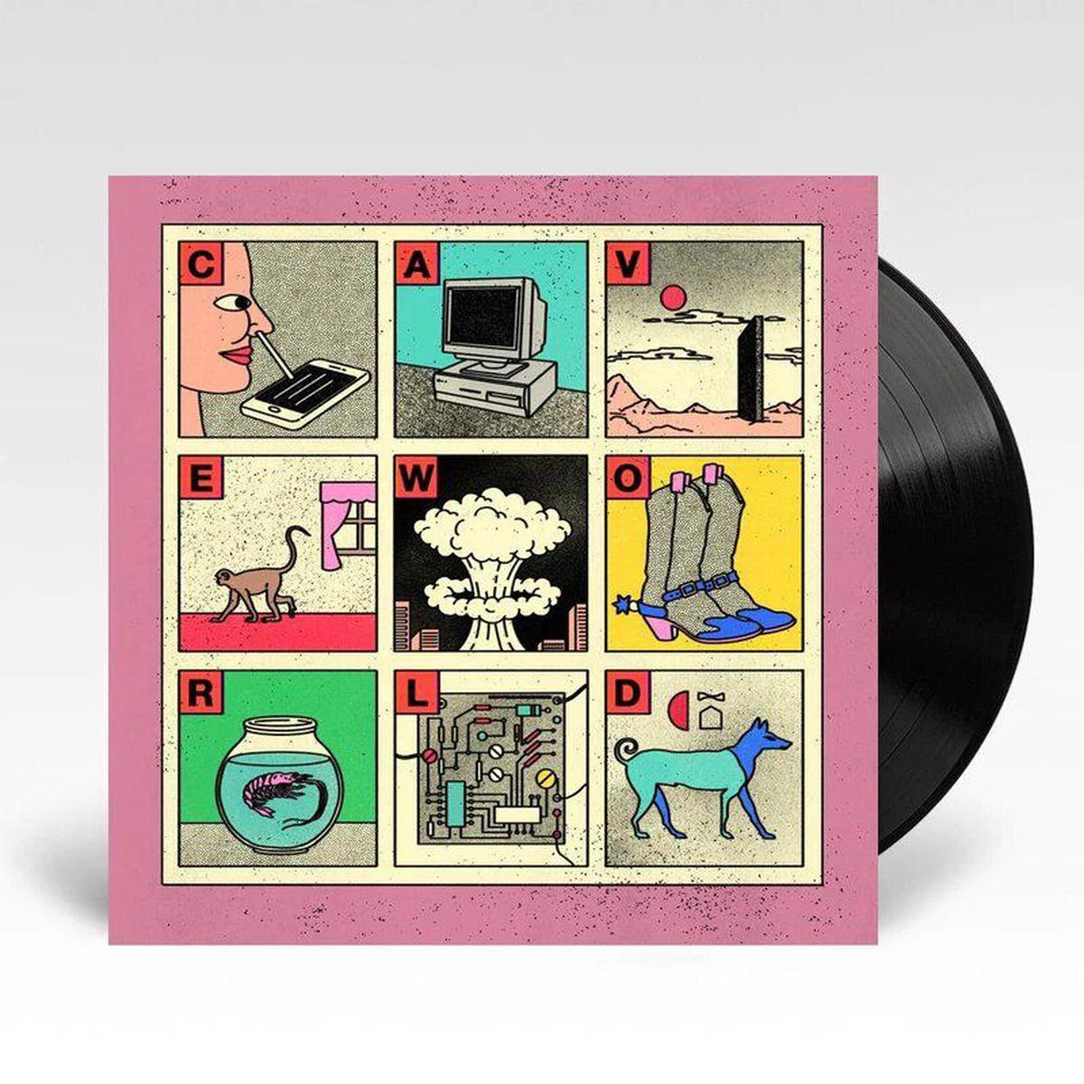 Cave World Black Vinyl LP