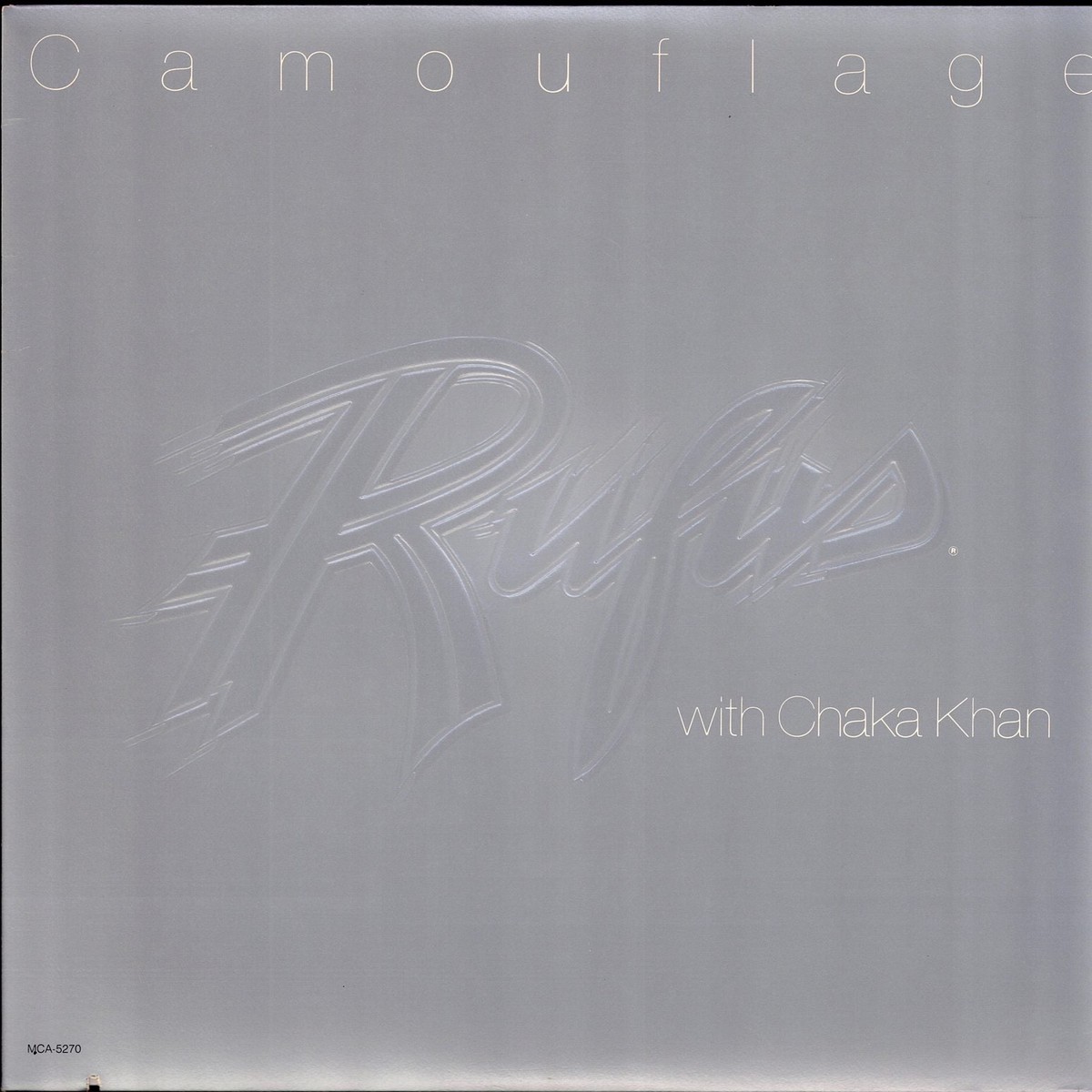 Rufus With Chaka Khan Camouflage (Vinyl LP)