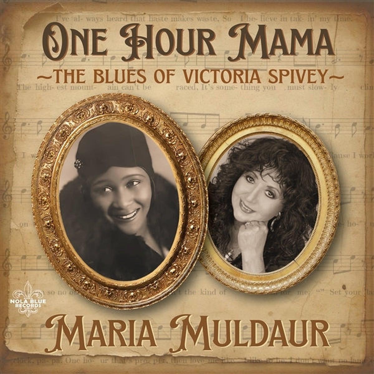 Maria Muldaur - One Hour Mama; the Blues of Victoria Spivey (LP)