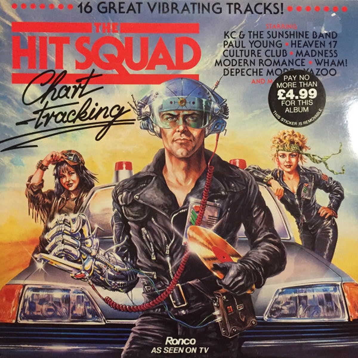 VARIOUS ARTISTS The Hit Squad: Chart Tracking ,1983, Pop/New Wave Compilation (vinyl)