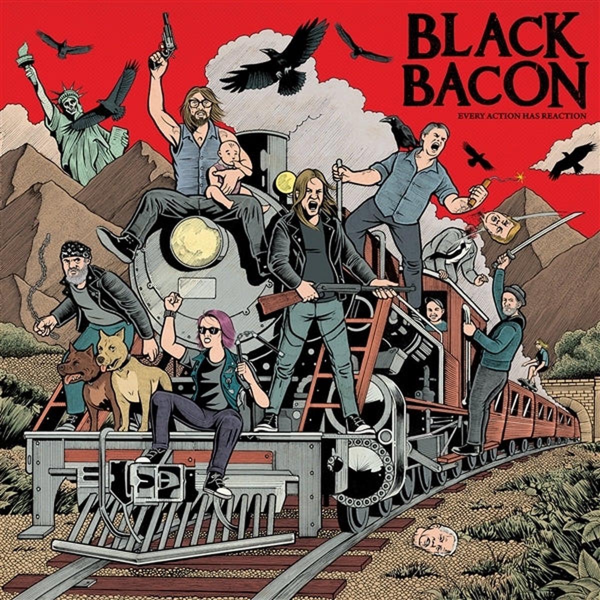 Black Bacon - Every Action Has Reaction (LP)