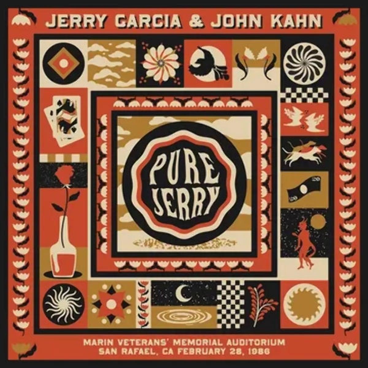 Jerry & John Kahn Garcia - Pure Jerry: Marin Veterans Memorial Auditorium 1986 (LP)