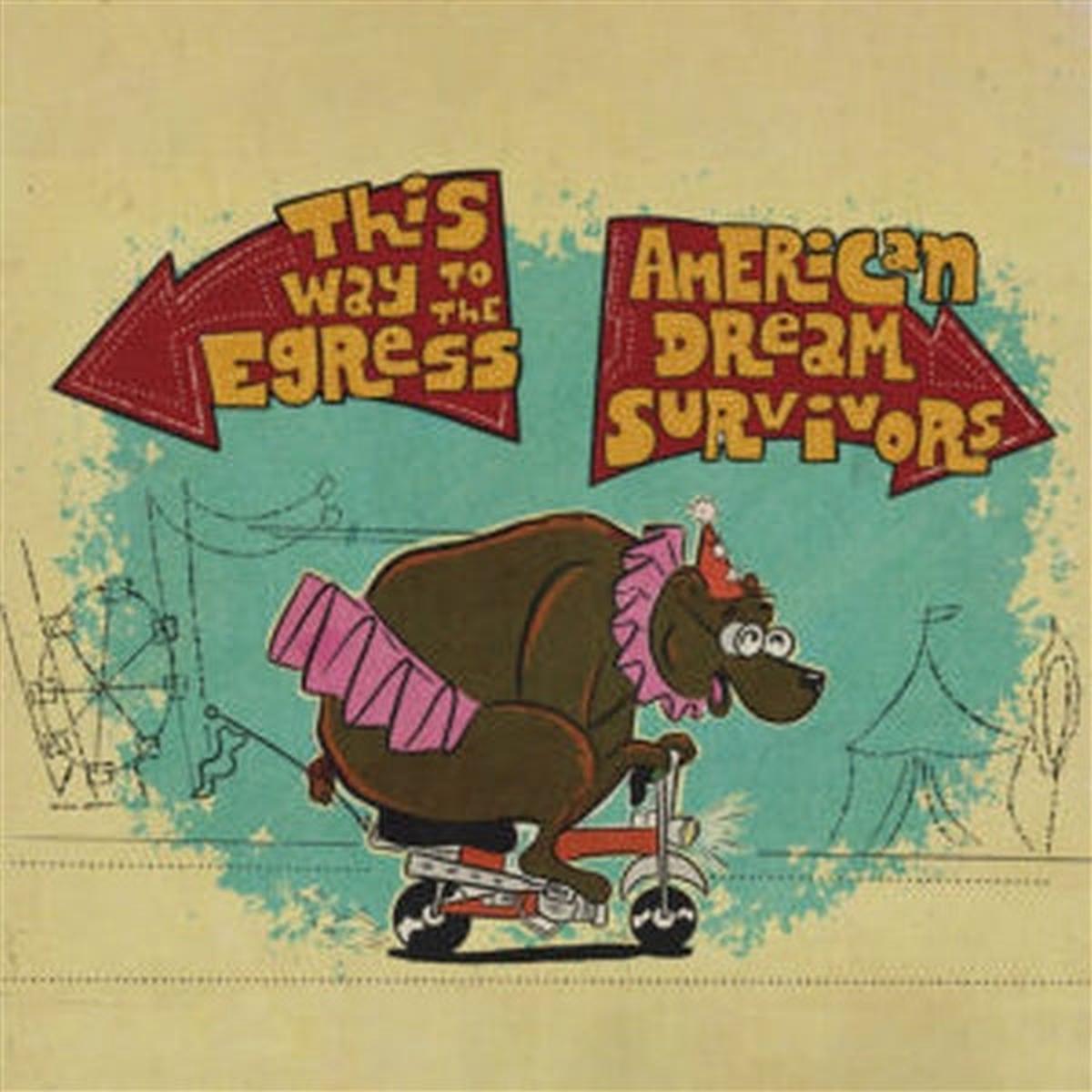 This Way To the Egress & American Dream Survivors - Split (LP)