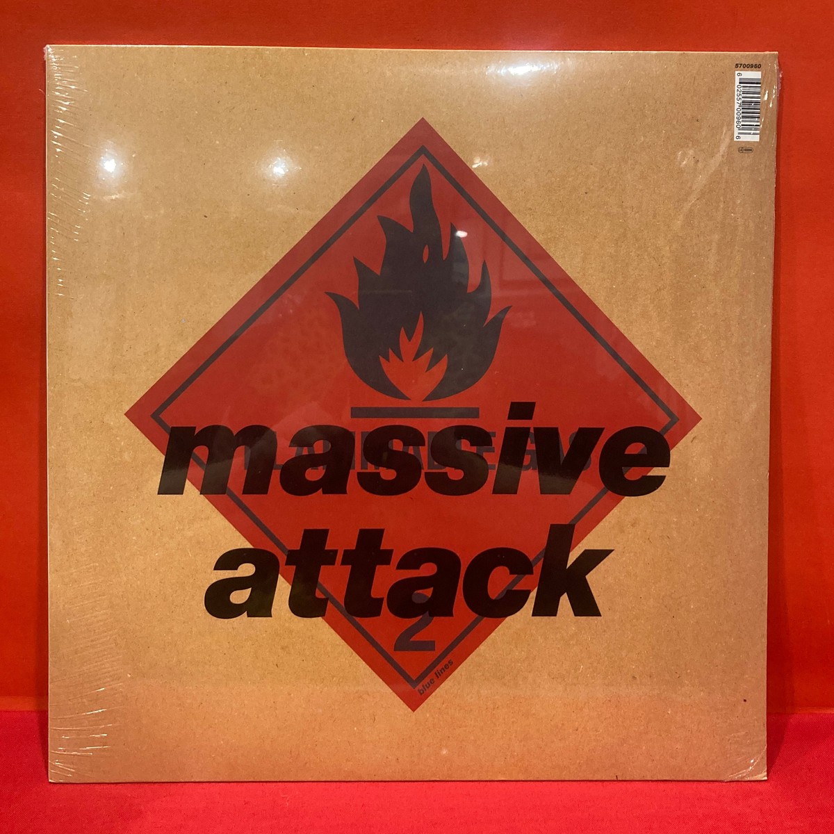 MASSIVE ATTACK - BLUE LINES LP - VINYL (NEW/SEALED)