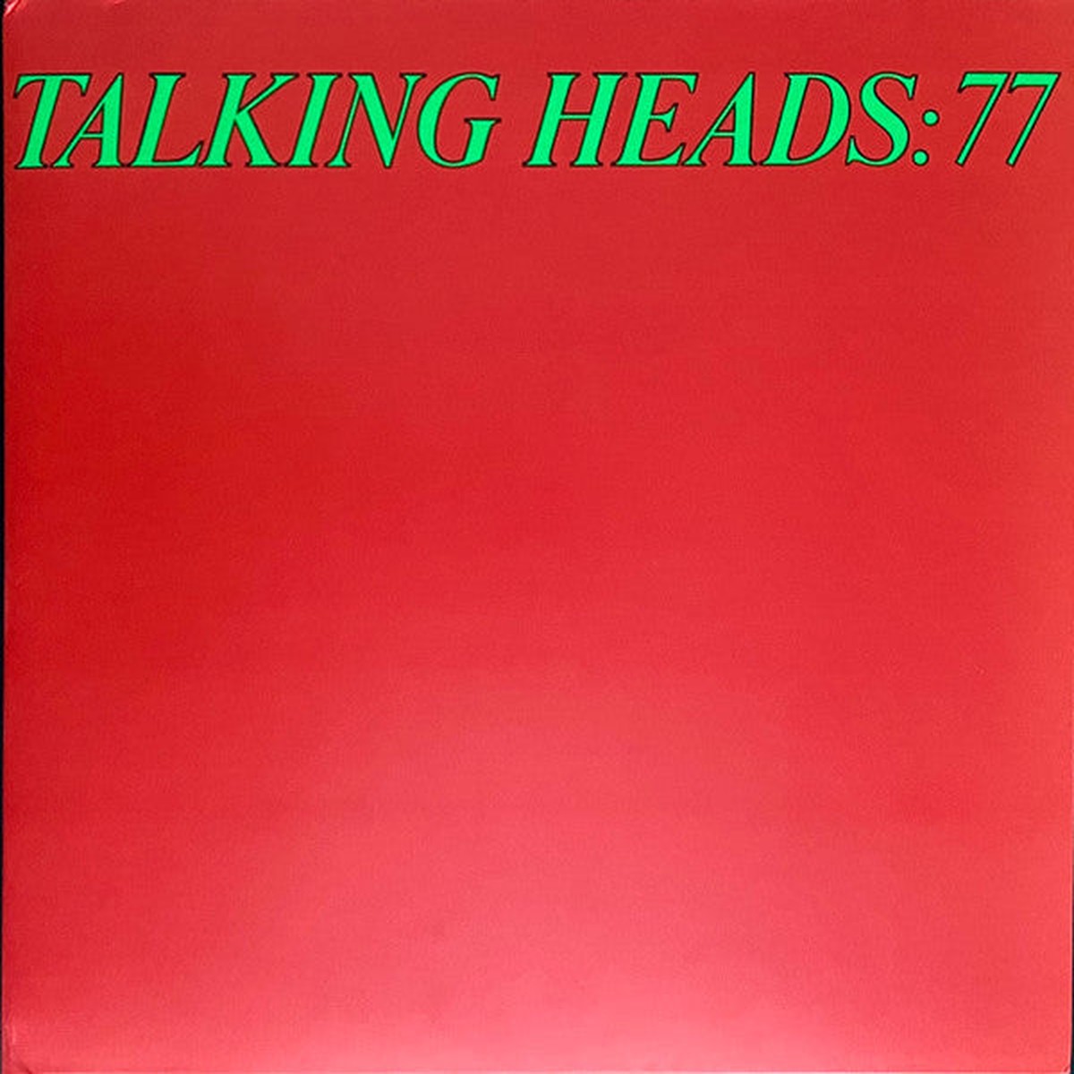 TALKING HEADS - 77 (TALKING HEADS : 77) + 12 : BLACK 2LP - LP