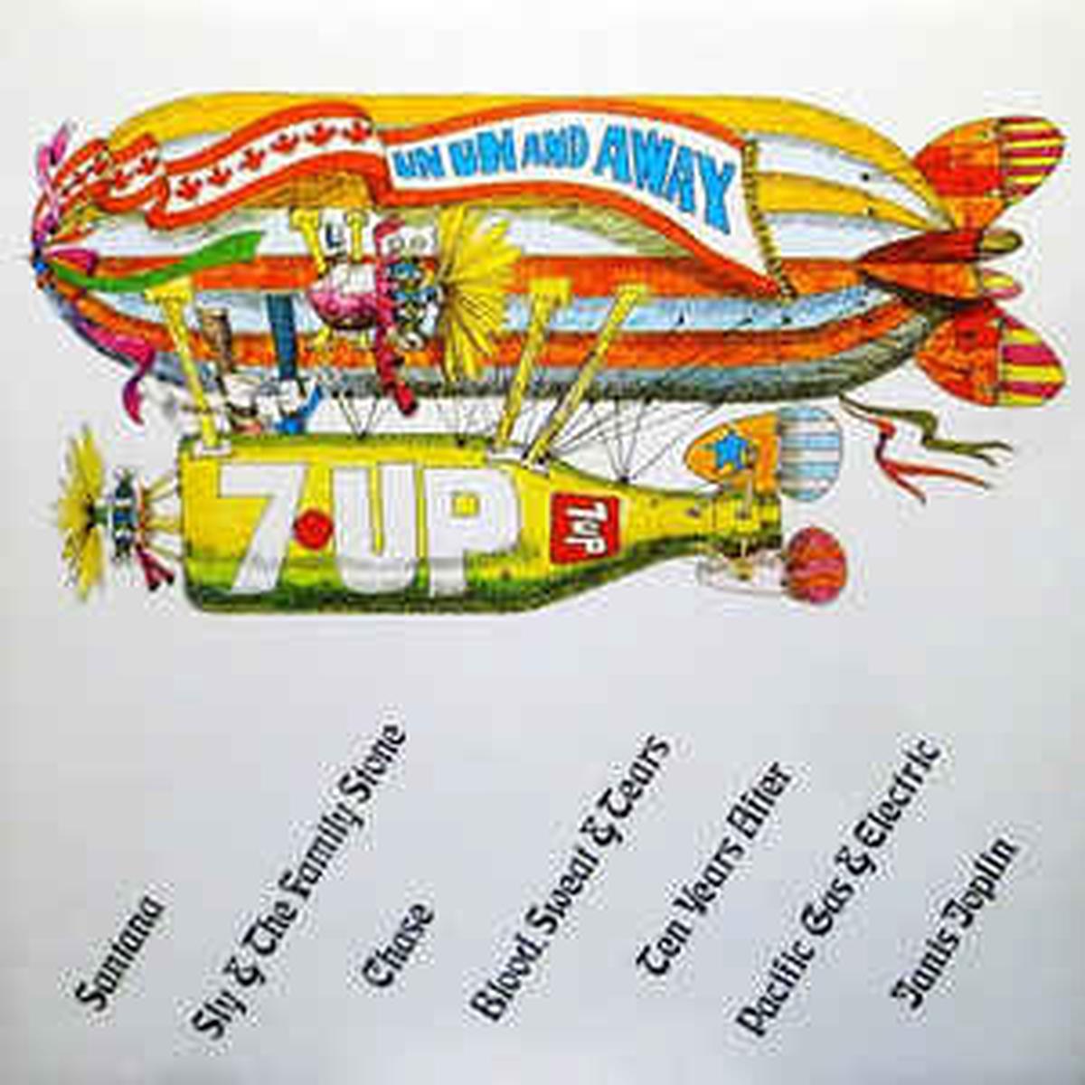 7 Up All For Un -1972- Pop Rock, Classic Rock (Vinyl) Gary Puckett, Mark Lindsay, Raiders Redbone+