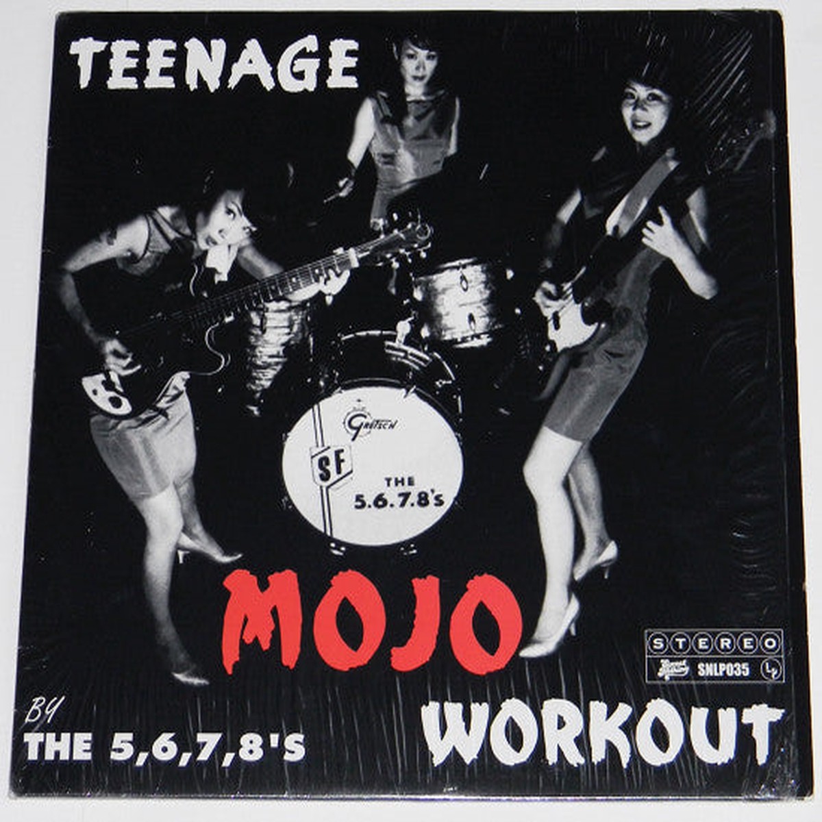 5,6,7,8'S - TEENAGE MOJO WORKOUT - LP