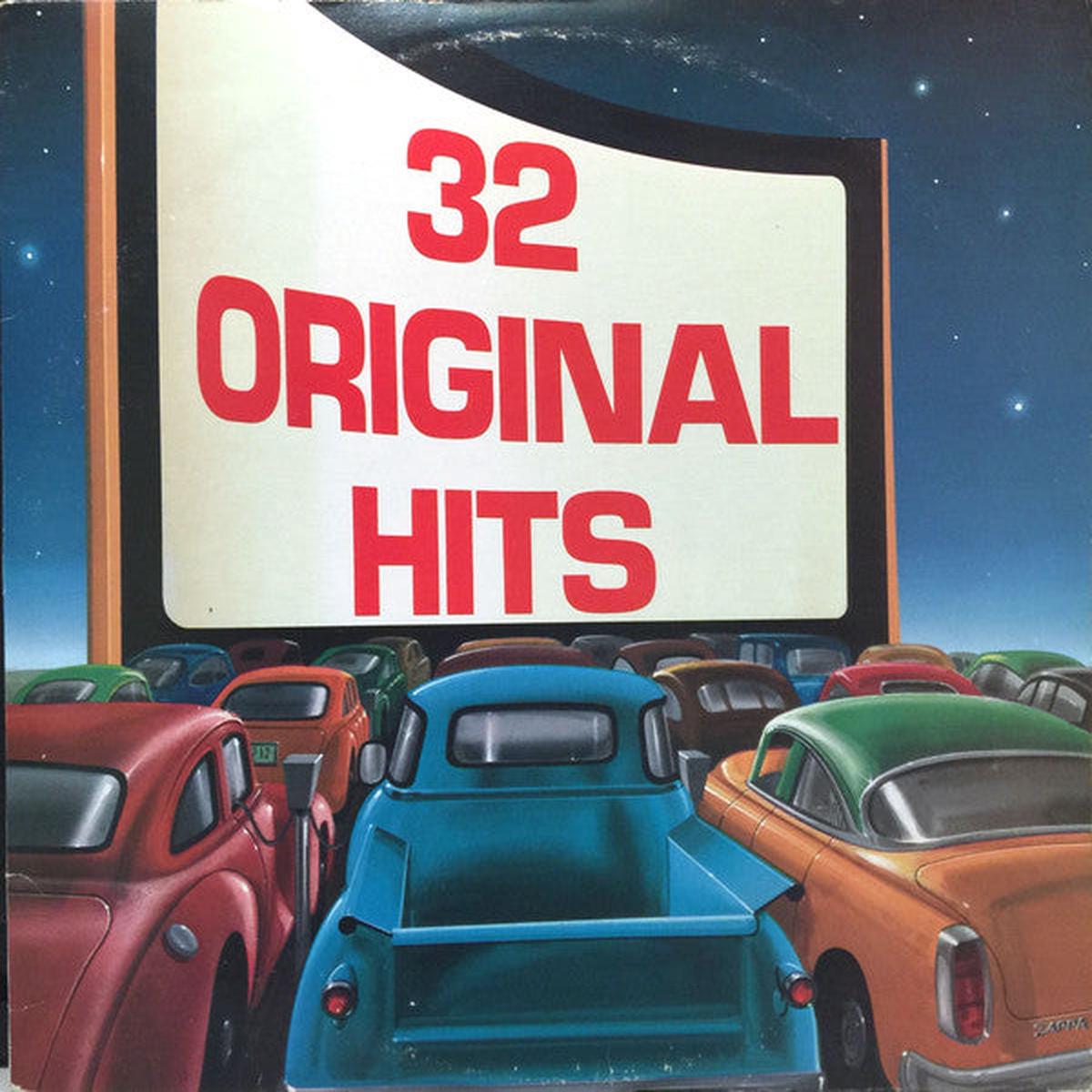 32 Original Hits - 2 lps- ritchie Valens, Chuck Berry, Everly Brothers, Buddy Holly + (vinyl) NM