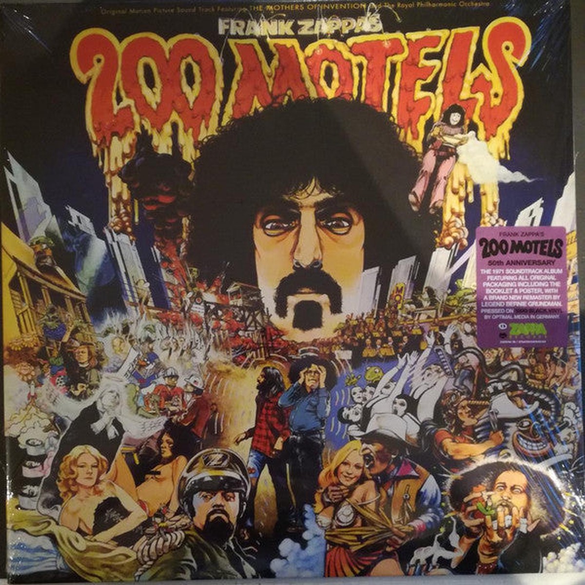 ZAPPA, FRANK - 200 MOTELS : 2LP REMASTER 180 GRAM VINYL - LP