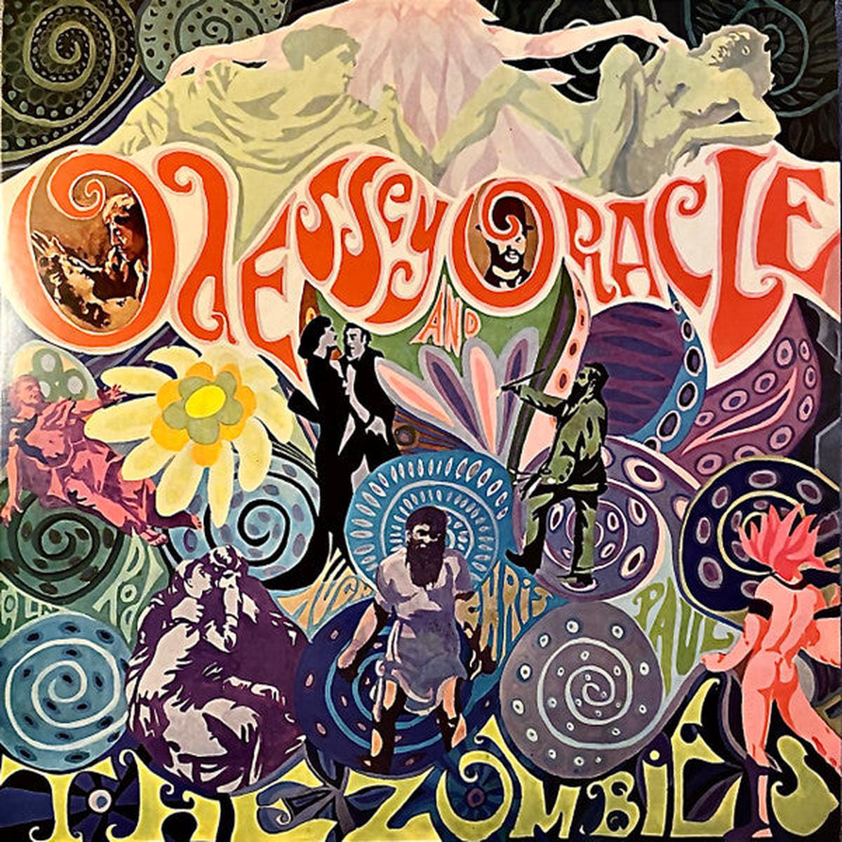 ZOMBIES 8211 ODESSEY 038 ORACLE ORANGE HALF-SPEED 8211 LP