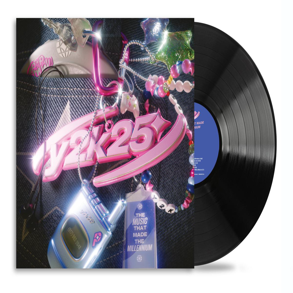 Y2K25 The Music That Made The Millennium Black Vinyl LP