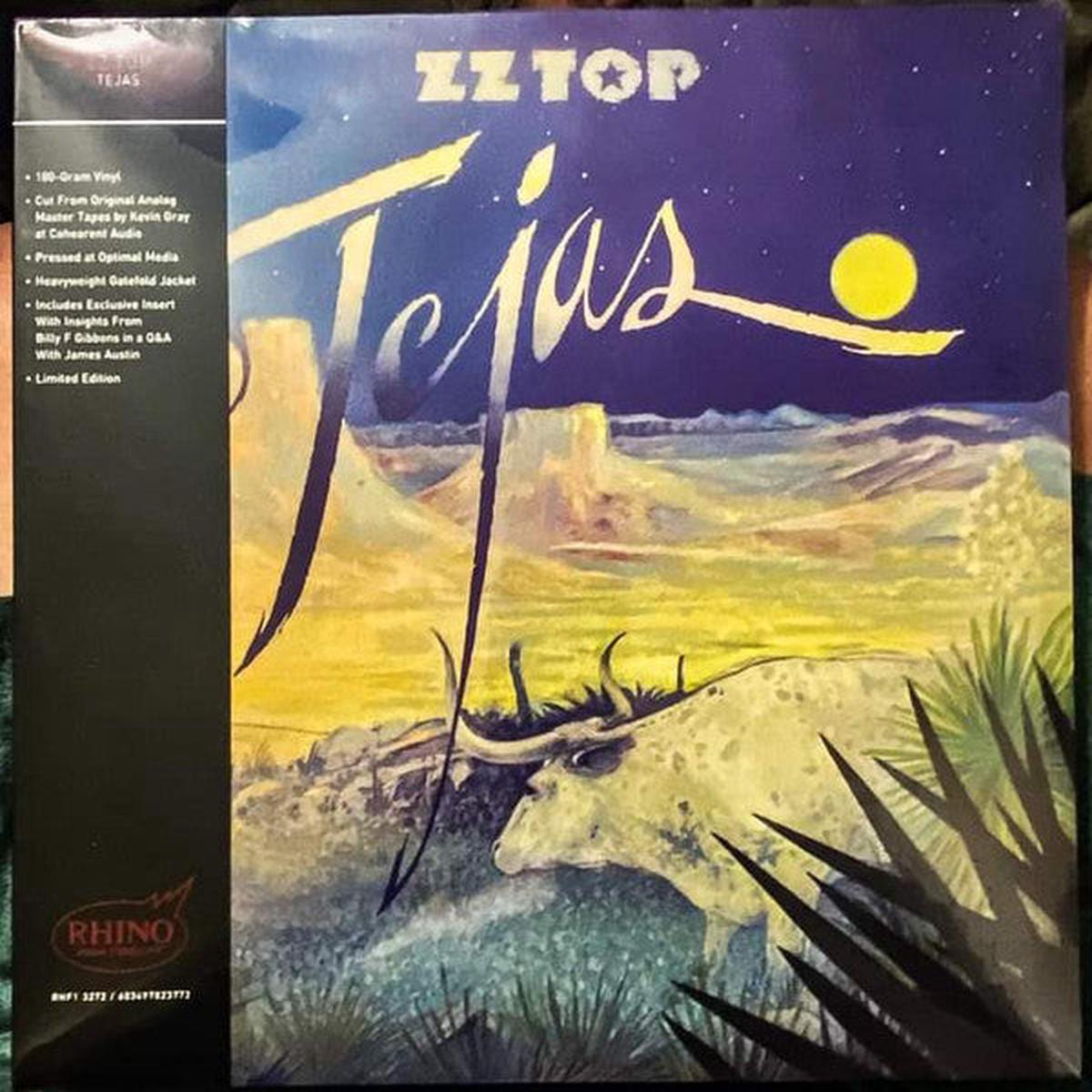 ZZ TOP 8211 TEJAS RHINO HIGH FIDELITY (180-GRAM) 8211 LP