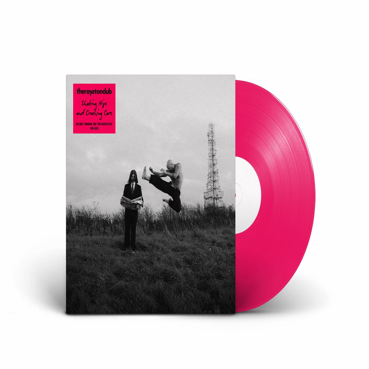 Shaking Hips and Crashing Cars Limited Pink Vinyl LP