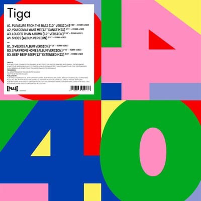 [PIAS] 40 - Tiga [VINYL]