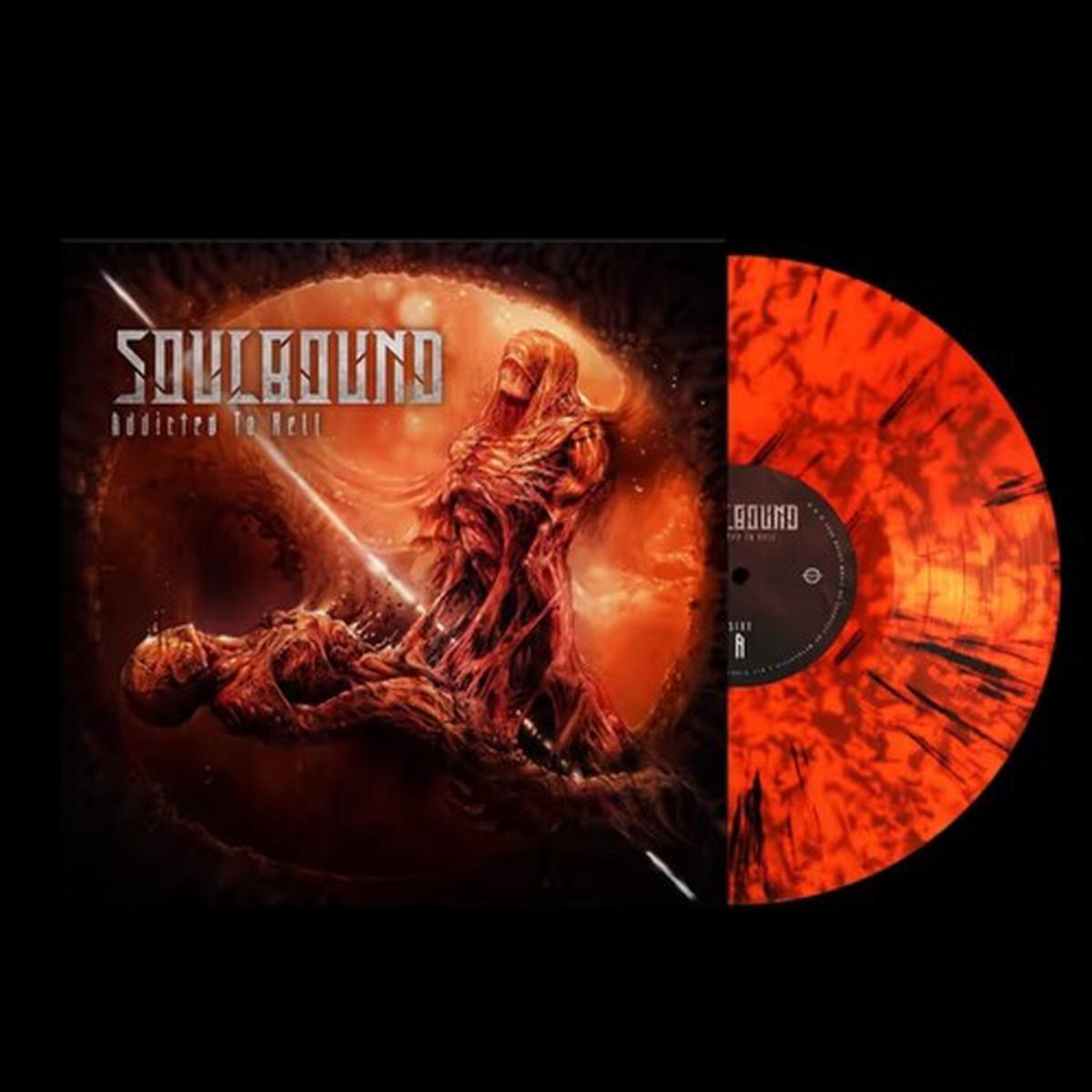 (PRE ORDER 4/24/26) Addicted to Hell (ORANGE/RED SWIRL VINYL) | - - METAL *NEW/COLOR*