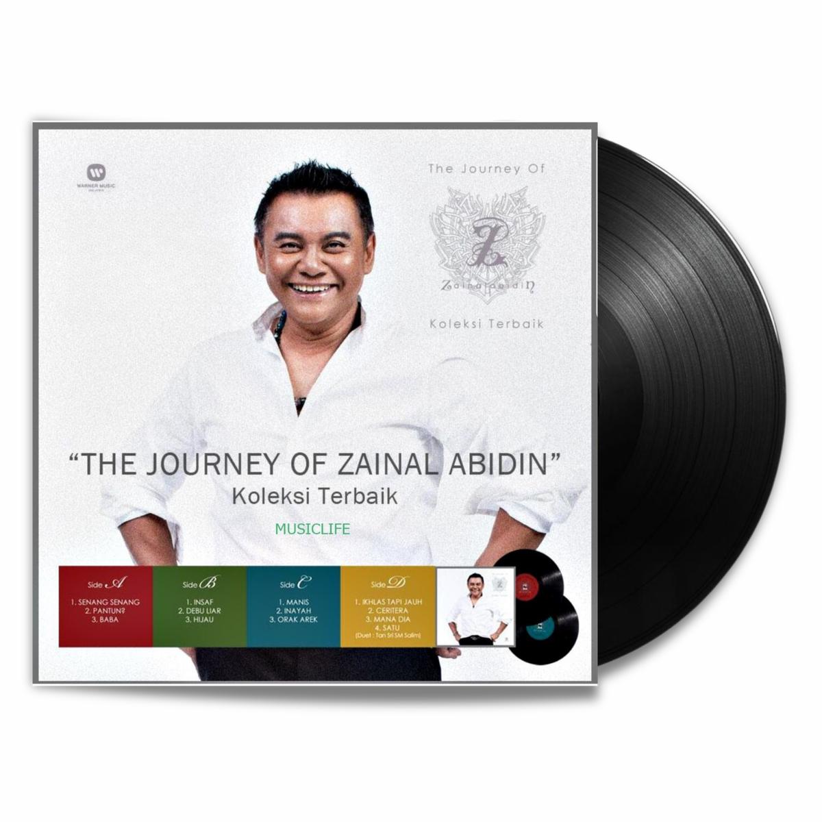 Zainal Abidin The Journey Of Zainal Abidin: Koleksi Terbaik (2LP)