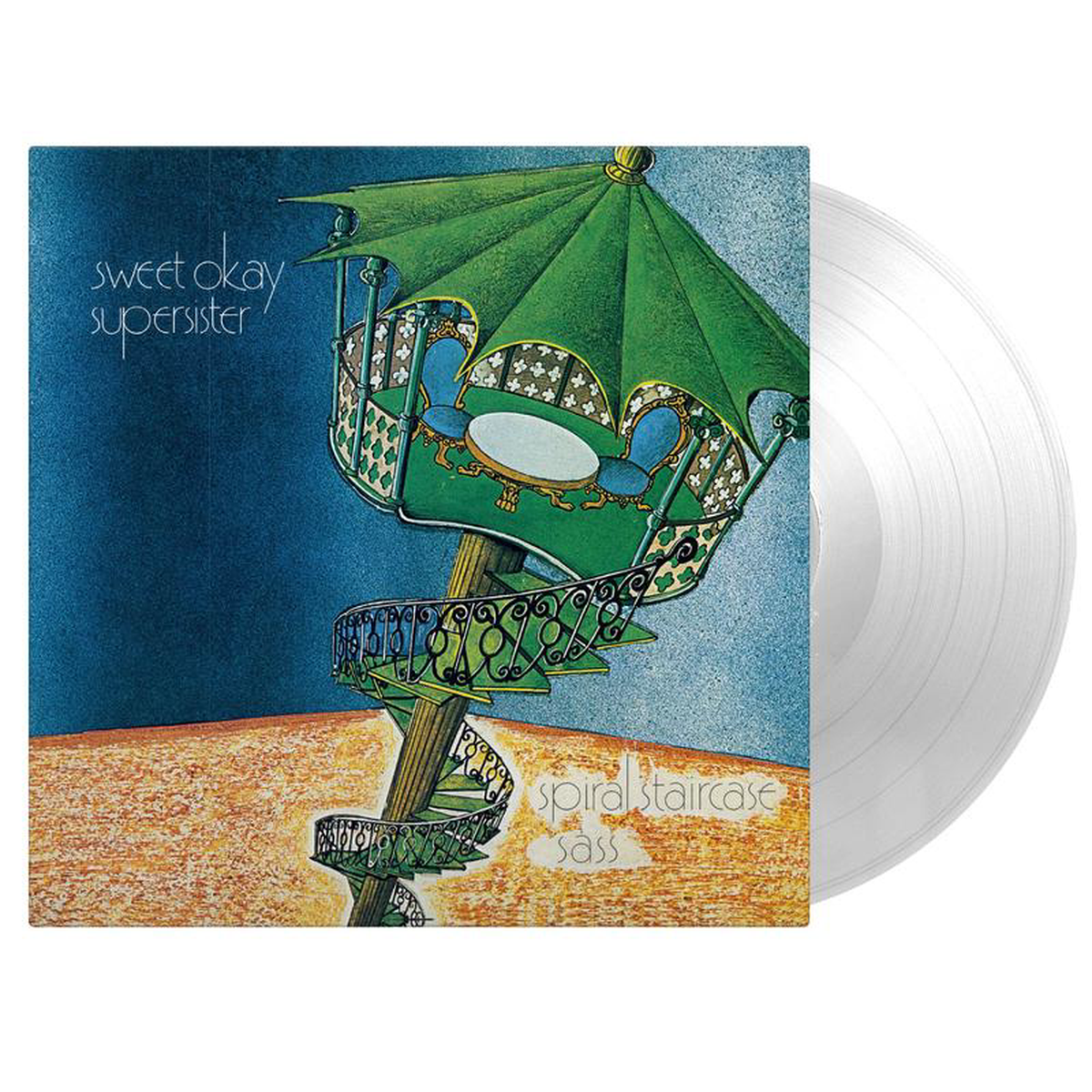 (SWEET OKAY) SUPERSISTER 8211 Spiral Staircase Sass (Reissue) 8211 LP 8211 180g Crystal Clear Vinyl